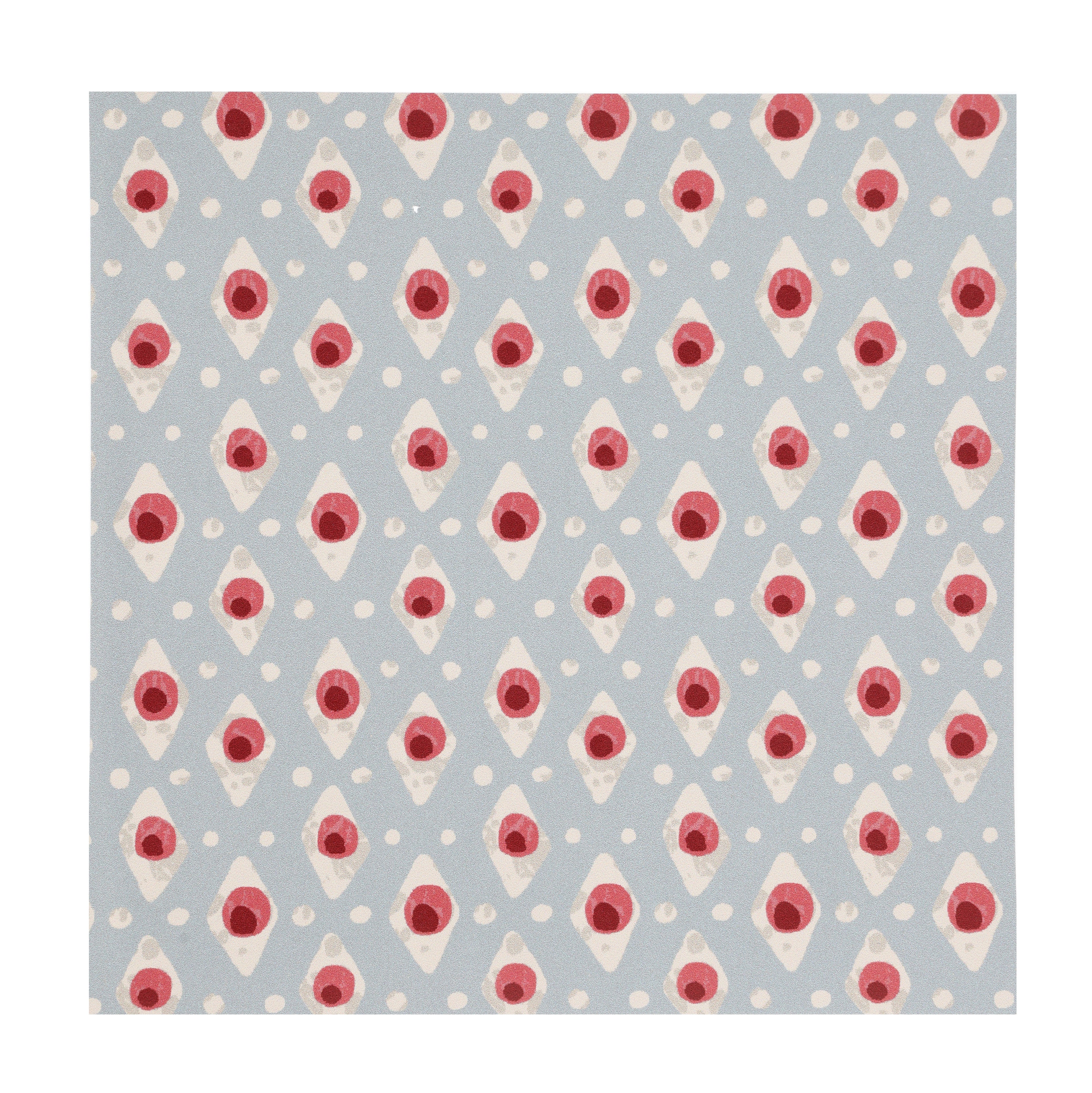 Della Dot Wallpaper Sample - Radish