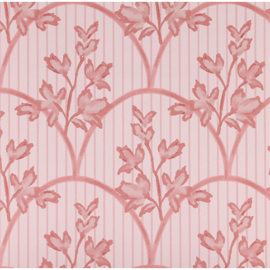 Laurel Wallpaper Sample - Poppy