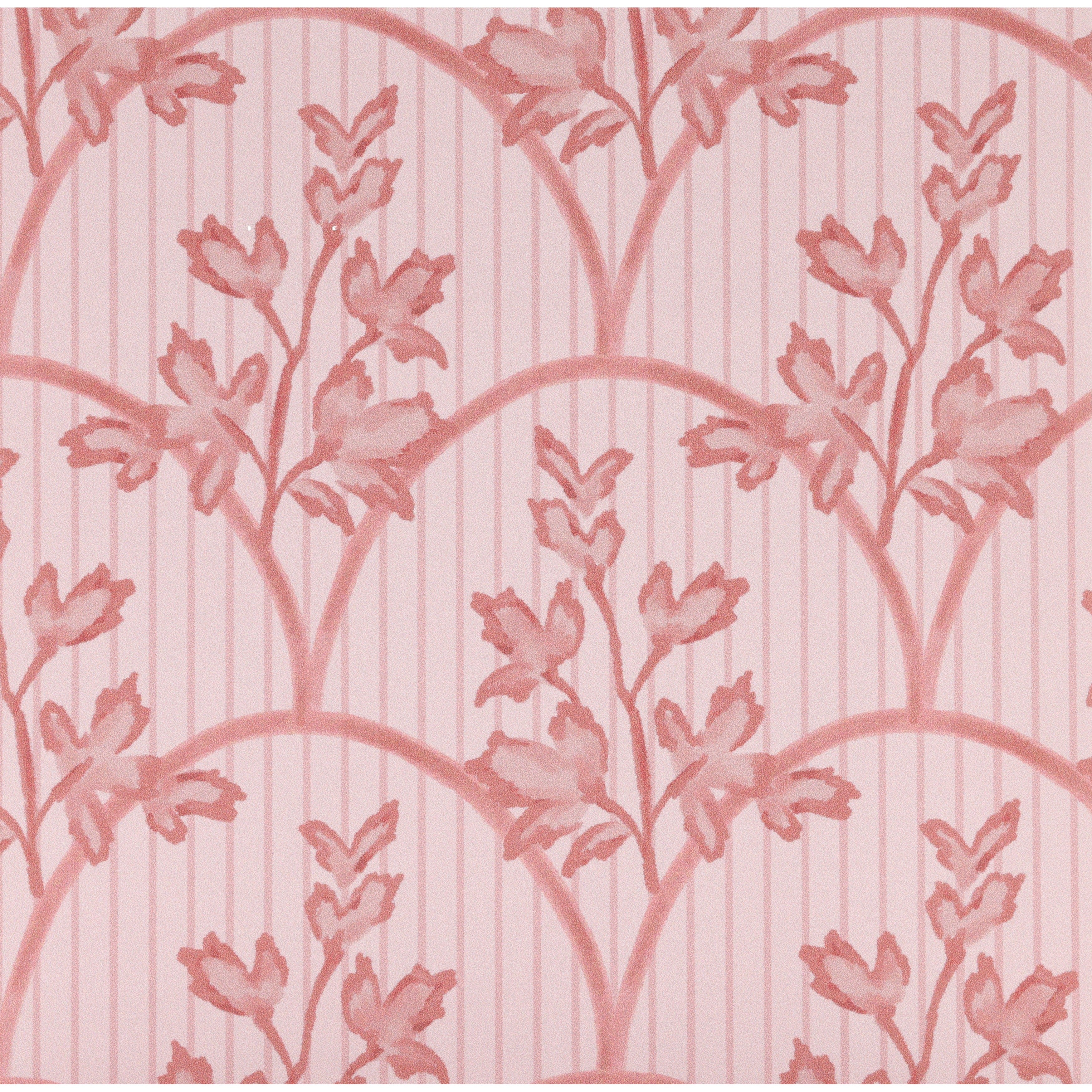 Laurel Wallpaper Sample - Poppy