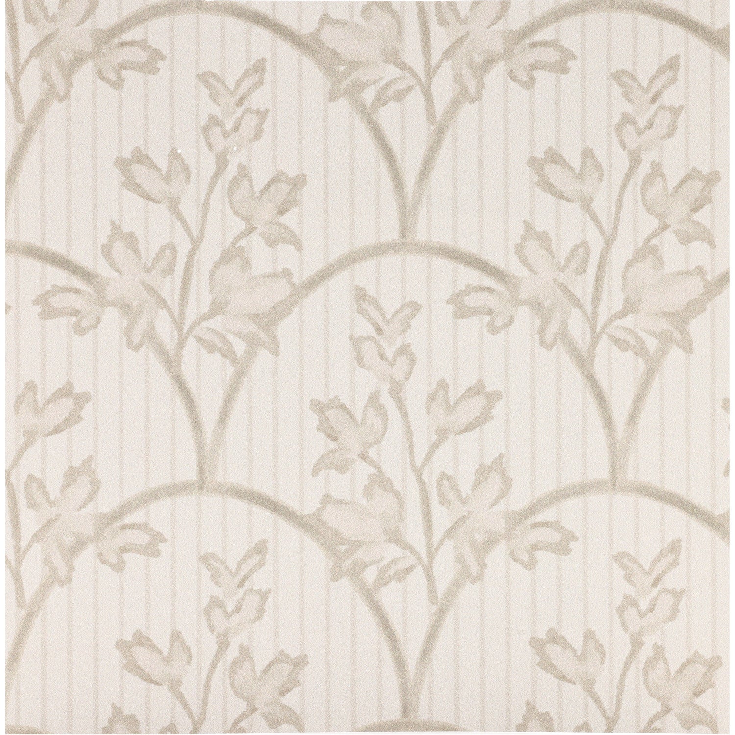 Laurel Wallpaper Sample - Putty