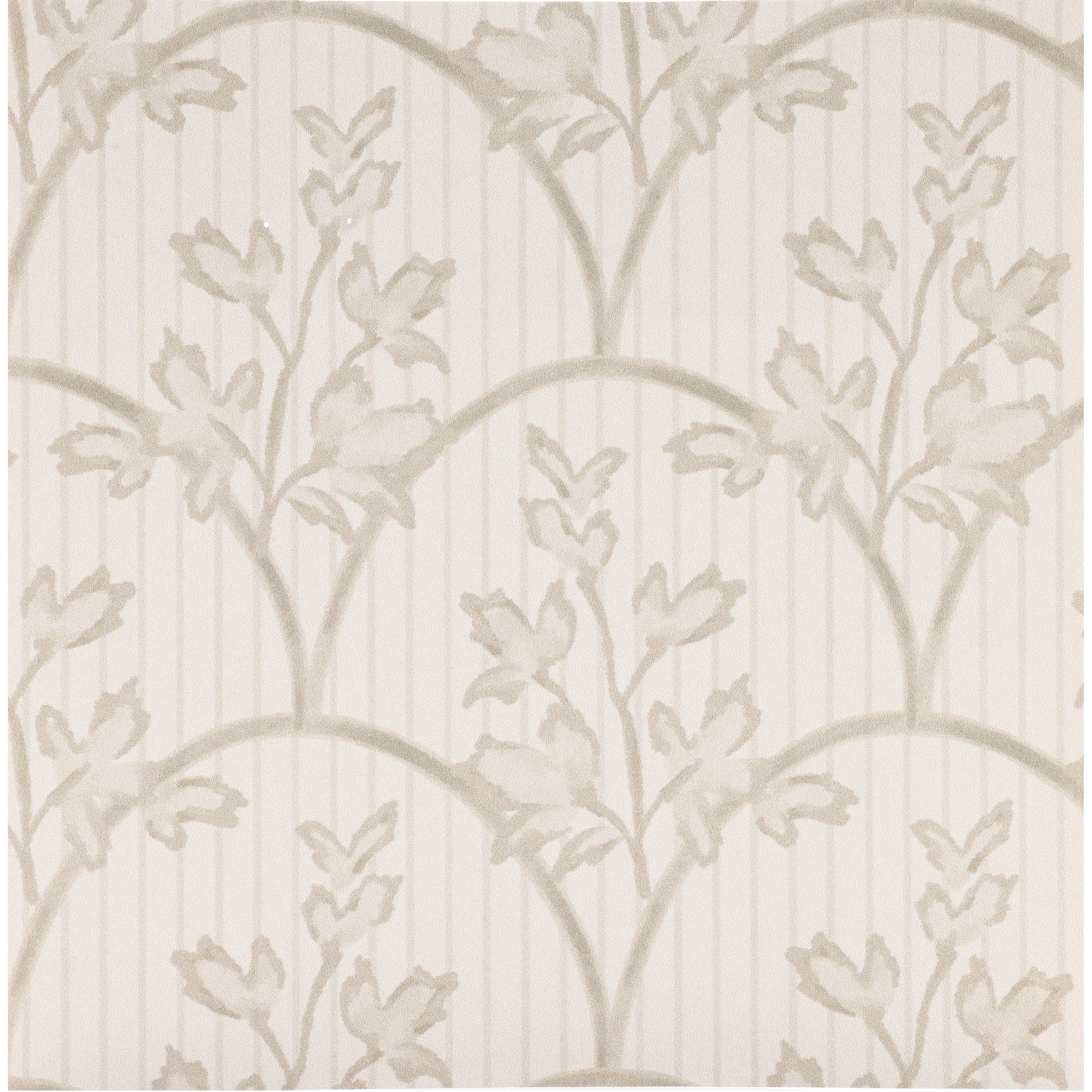 Laurel Wallpaper Sample - Putty
