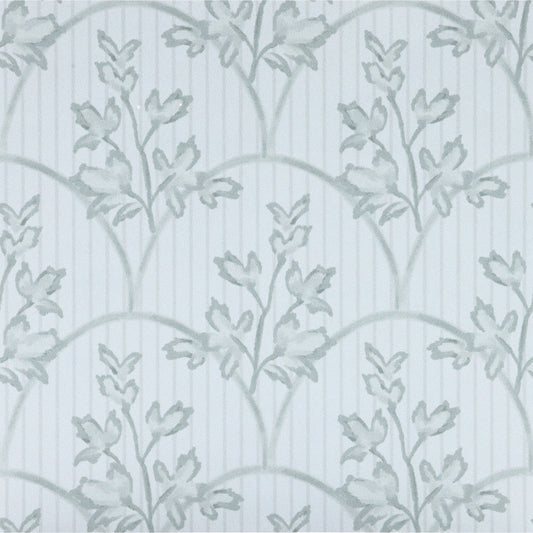 Laurel Wallpaper - House Blue