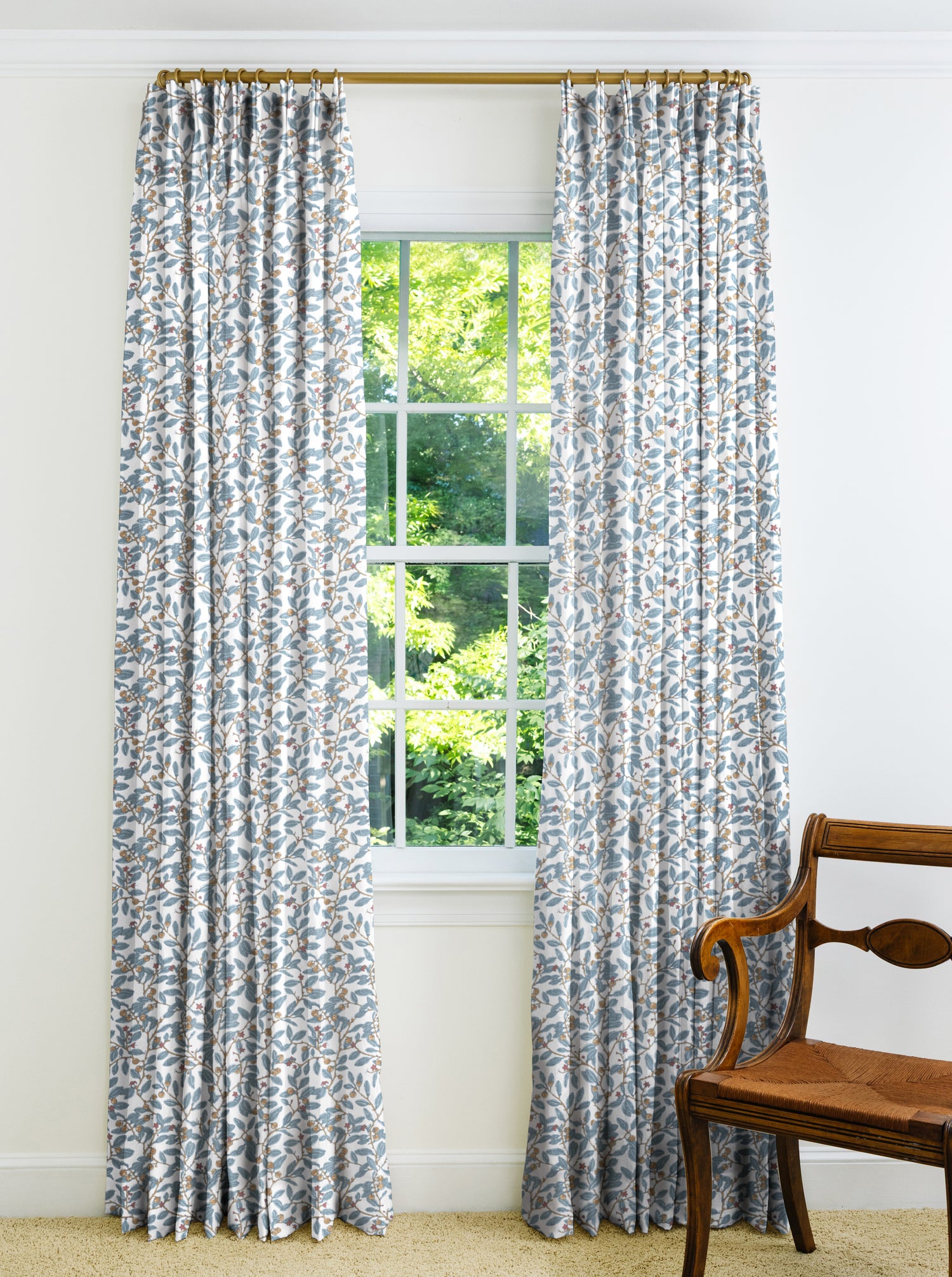 Limes Performance Drapery - Blue (GROUP B)
