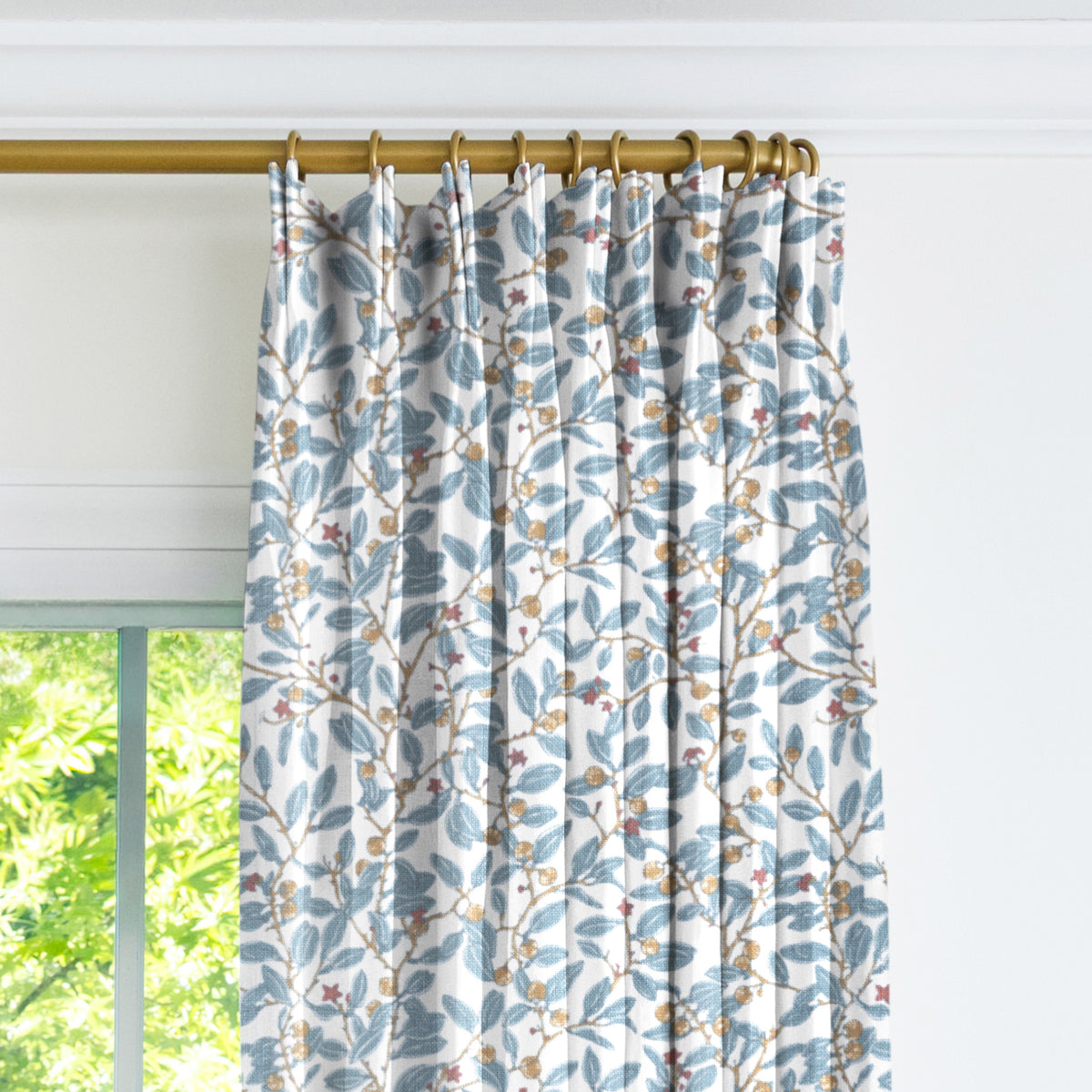 Limes Performance Drapery - Blue