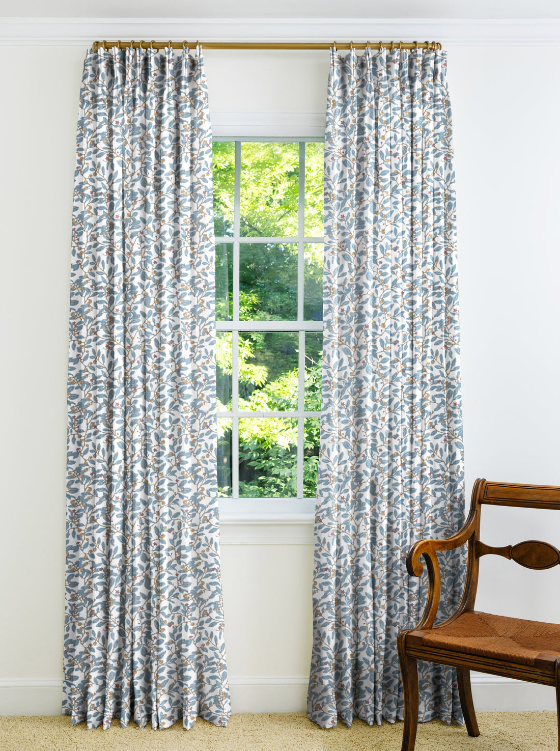 Limes Performance Drapery - Blue