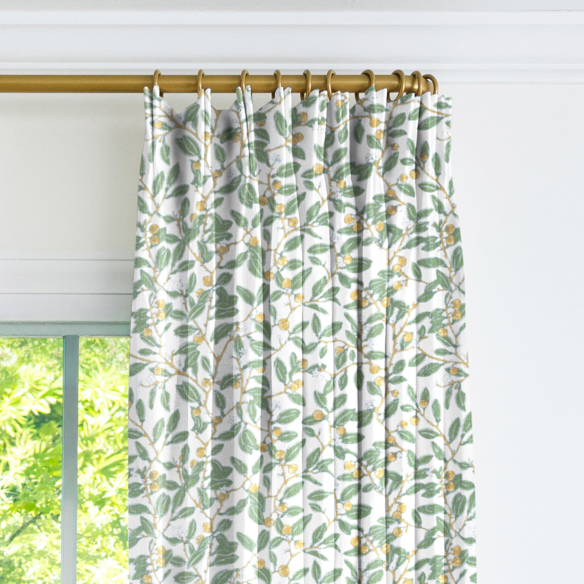 Limes Performance Drapery - Green