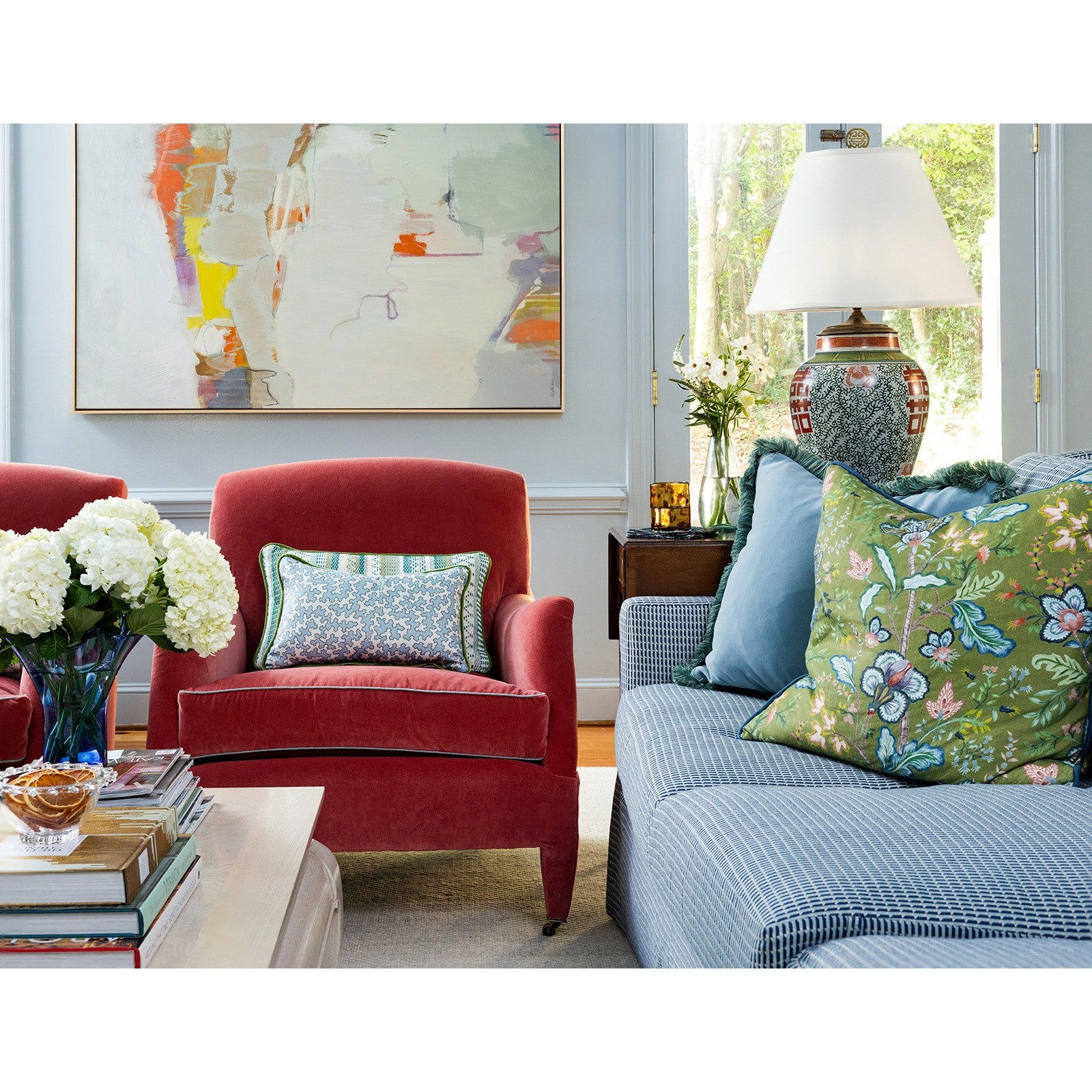 Vera Vine Pillow - Leaf