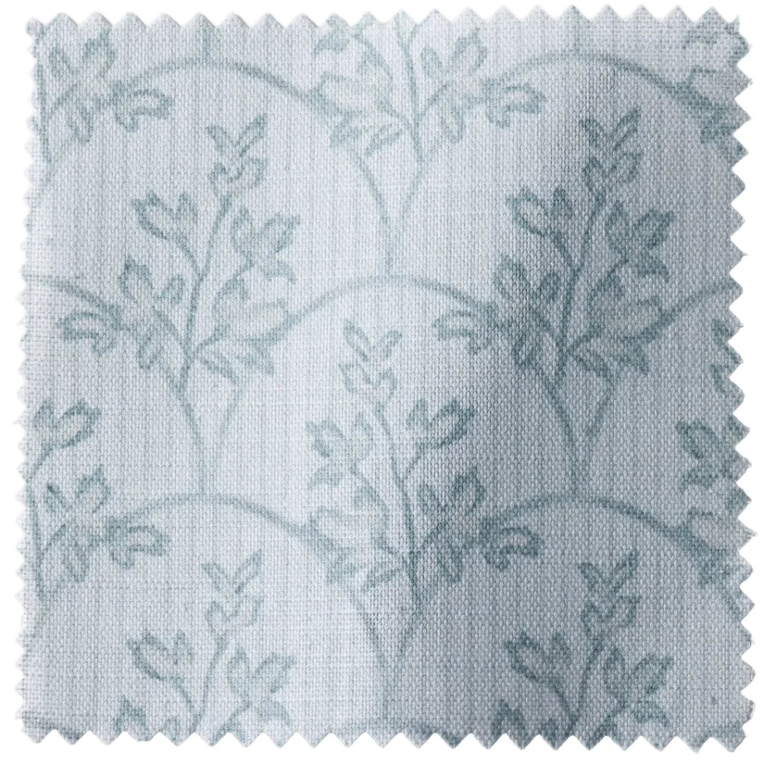 Laurel Drapery Panel - House Blue