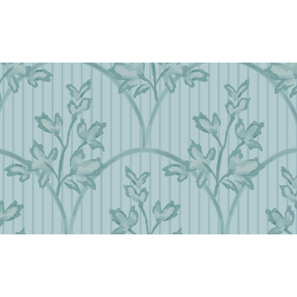Laurel Fabric Sample - House Blue