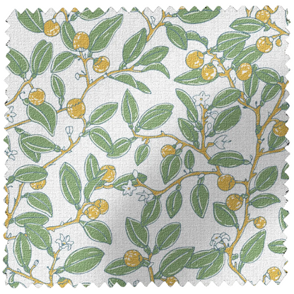 Coco Shop x EH Limes Performance Fabric Sample - Green