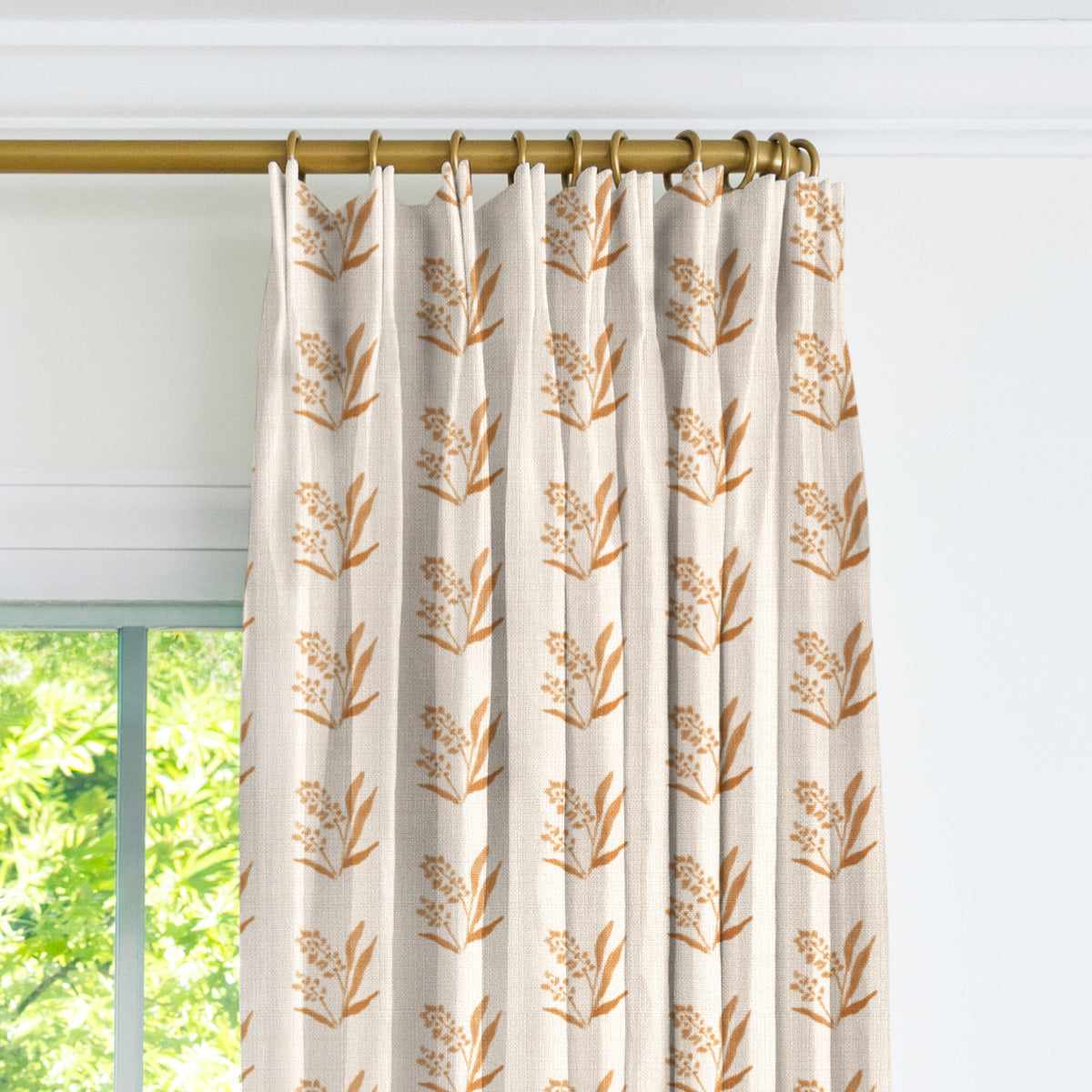 EH x Renee Bouchon Marbella Drapery Panel - Marigold