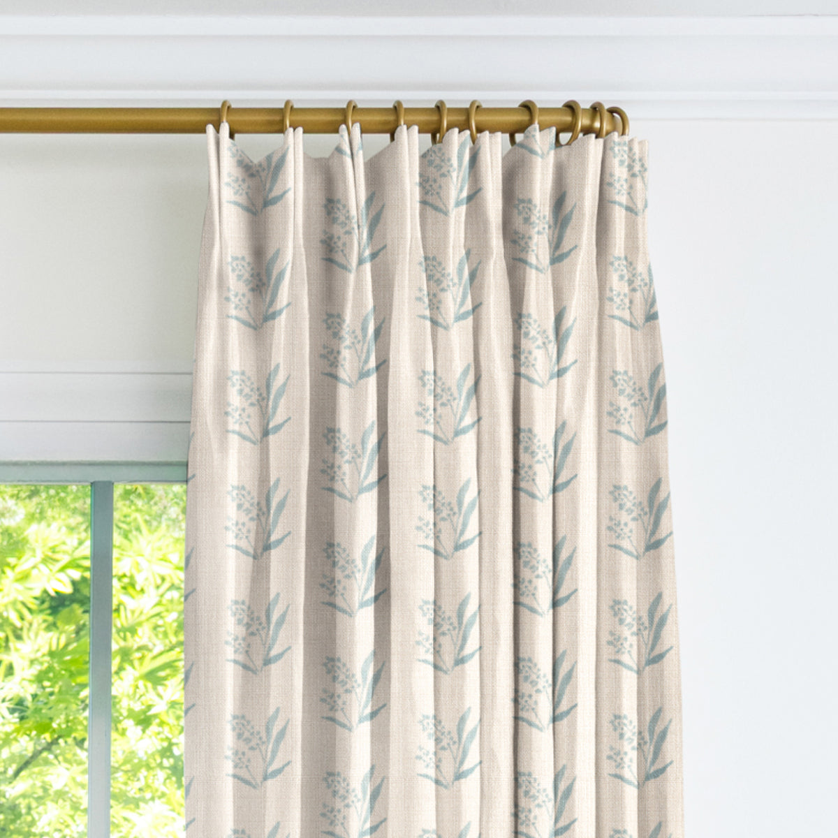 EH x Renee Bouchon Marbella Drapery Panel - Sea