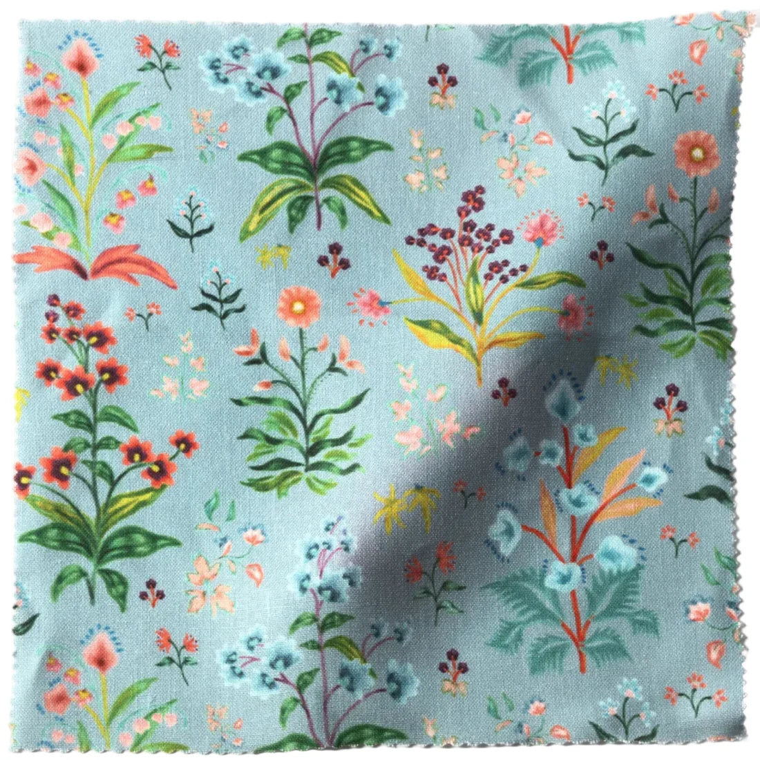 Meadow Multi Drapery Panel - House Blue