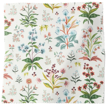 Meadow Multi Drapery Panel - White