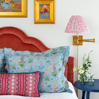 Meadow Multi Pillow - House Blue
