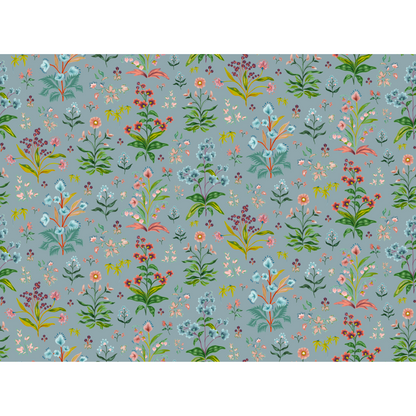 OCC Meadow Multi Fabric - House Blue - Newport