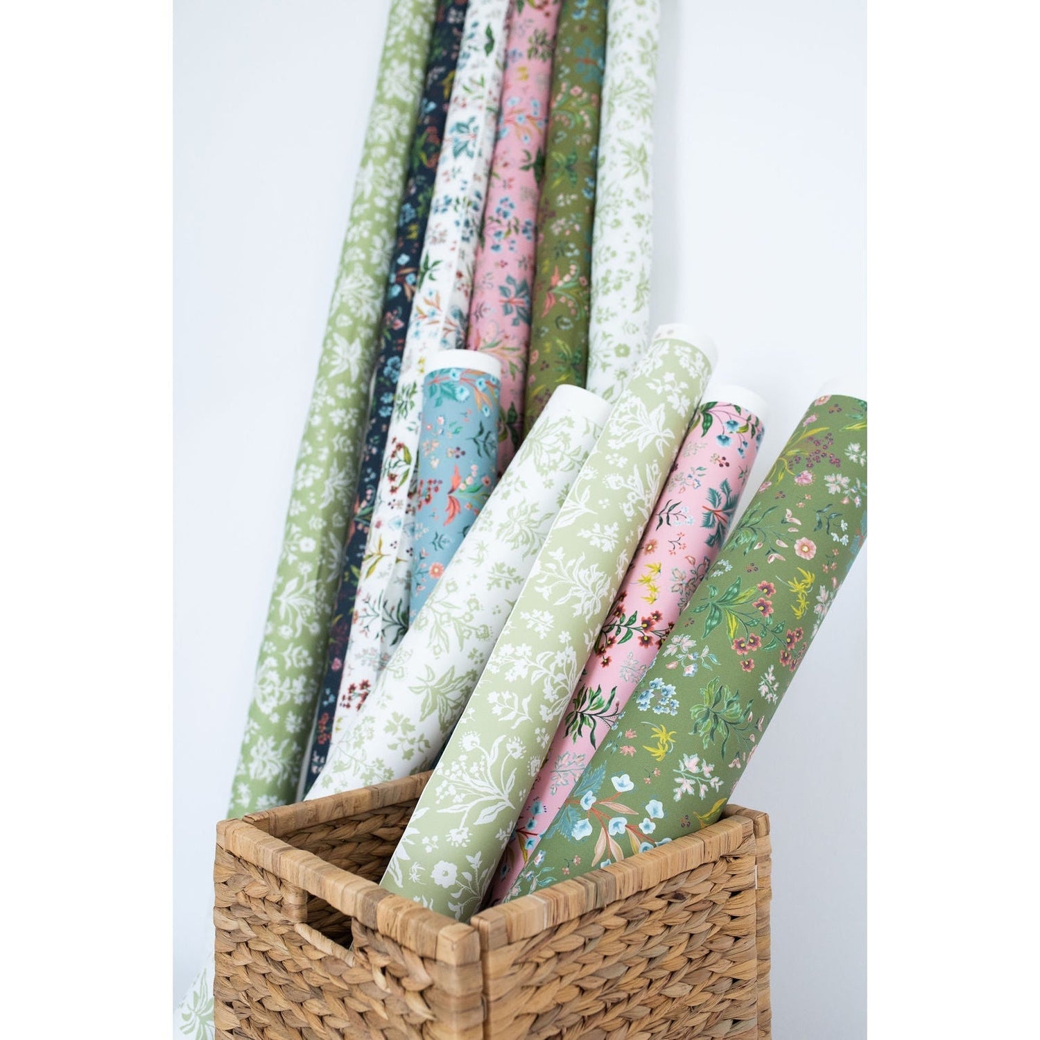Meadow Multi Wallpaper - House Green