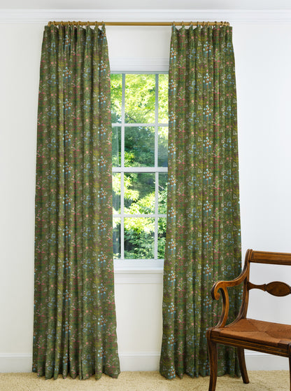 Meadow Multi Drapery Panel - Leaf