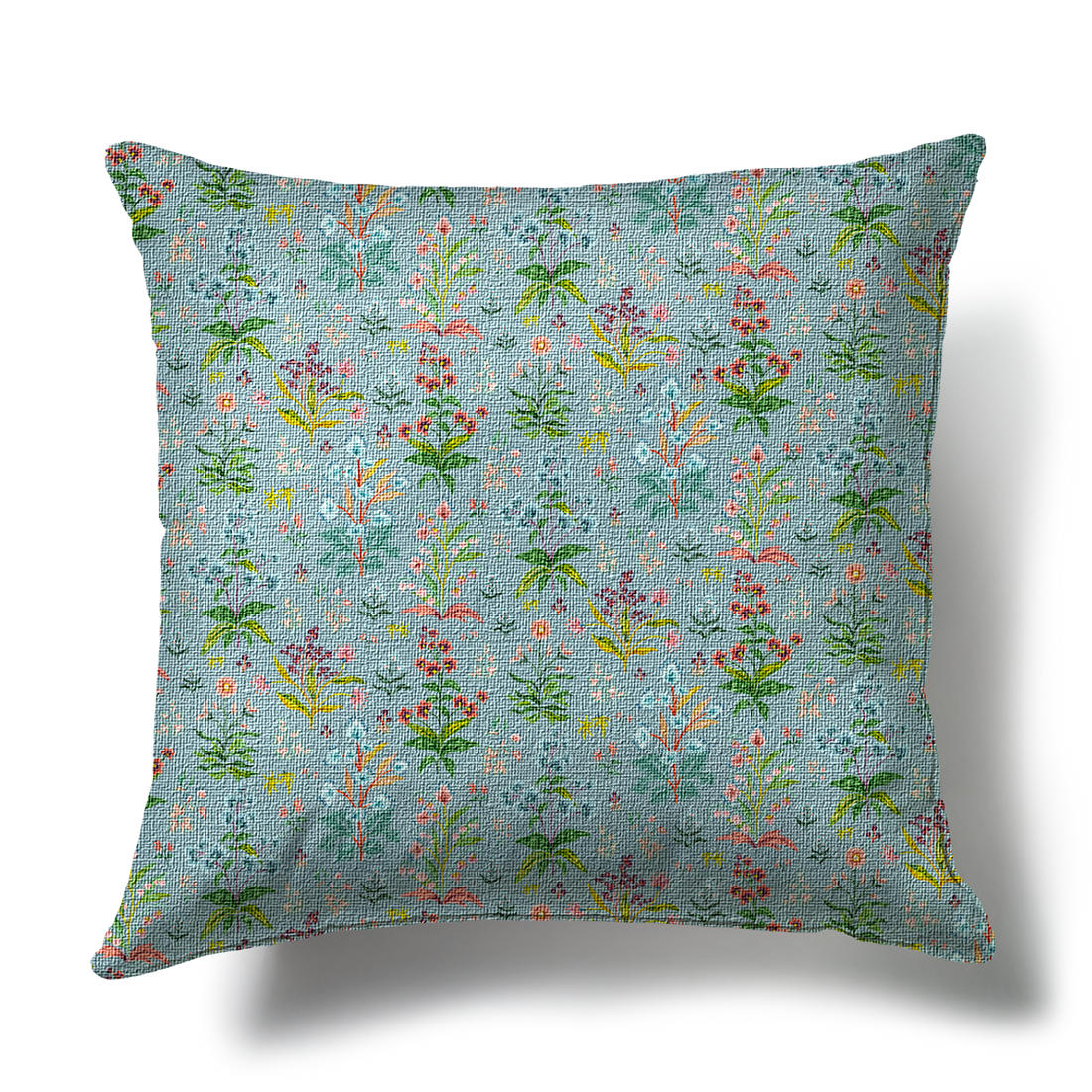 Meadow Multi Pillow - House Blue