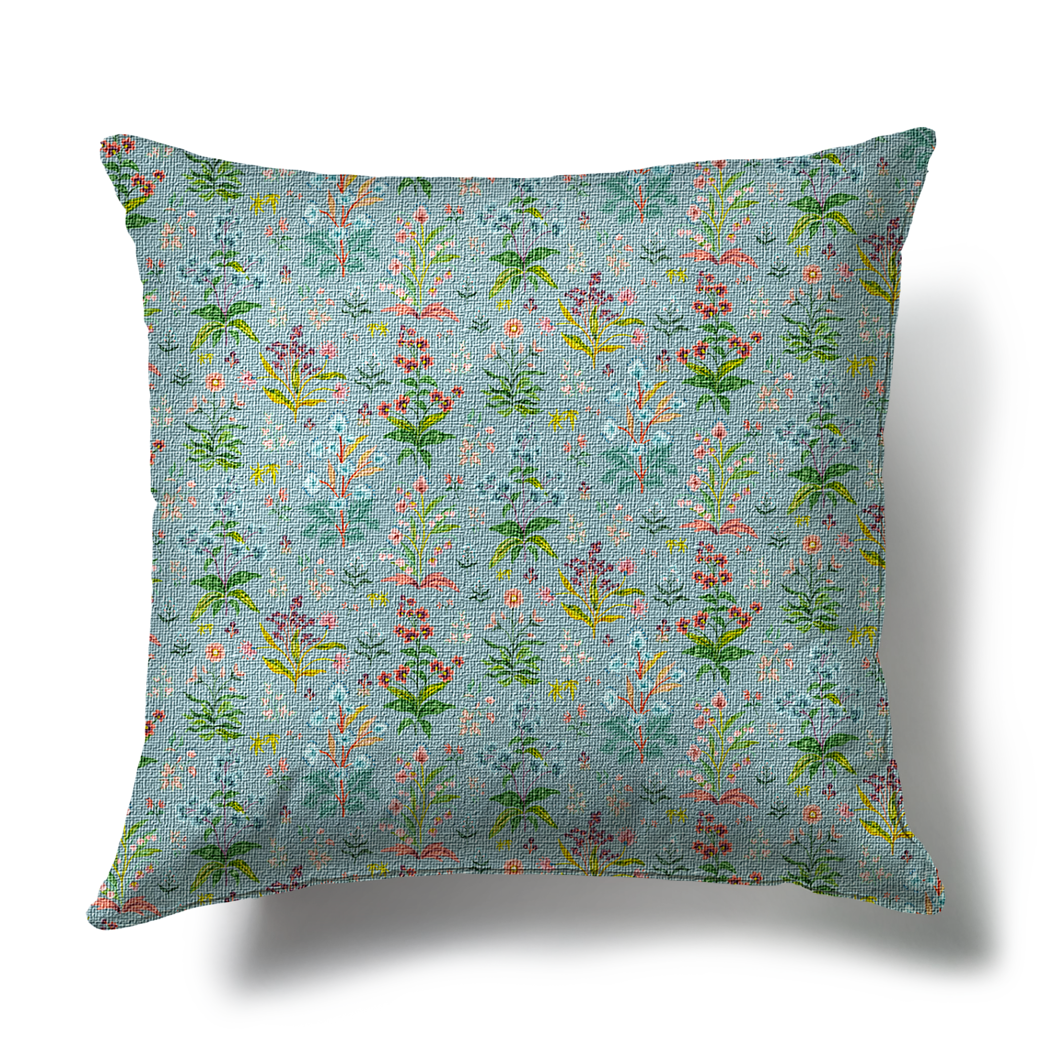 Meadow Multi Pillow - House Blue