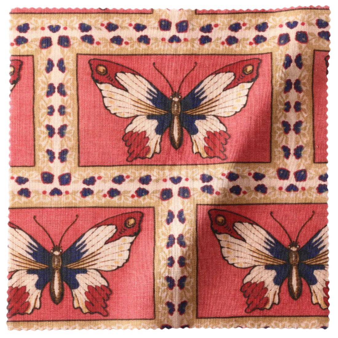 Monarch Fabric Sample - Rouge