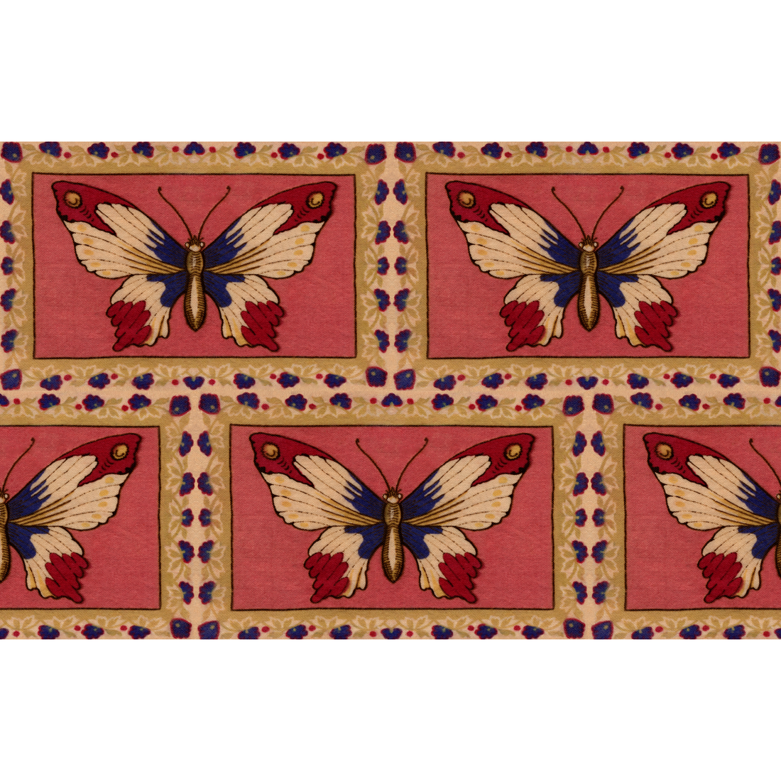 Monarch Fabric Sample - Rouge