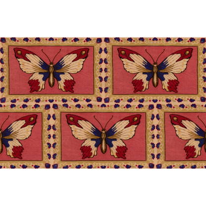 Monarch Fabric Sample - Rouge