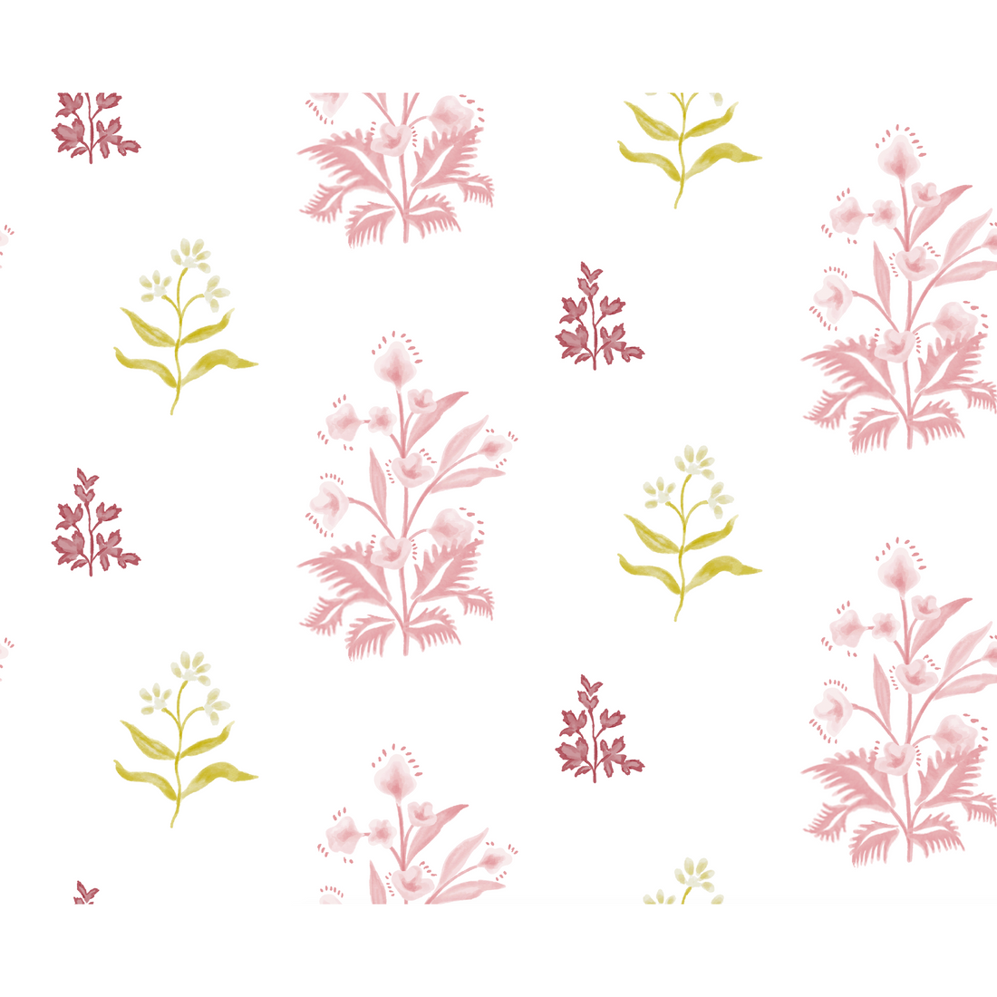 Perennial Fabric Sample - Punch