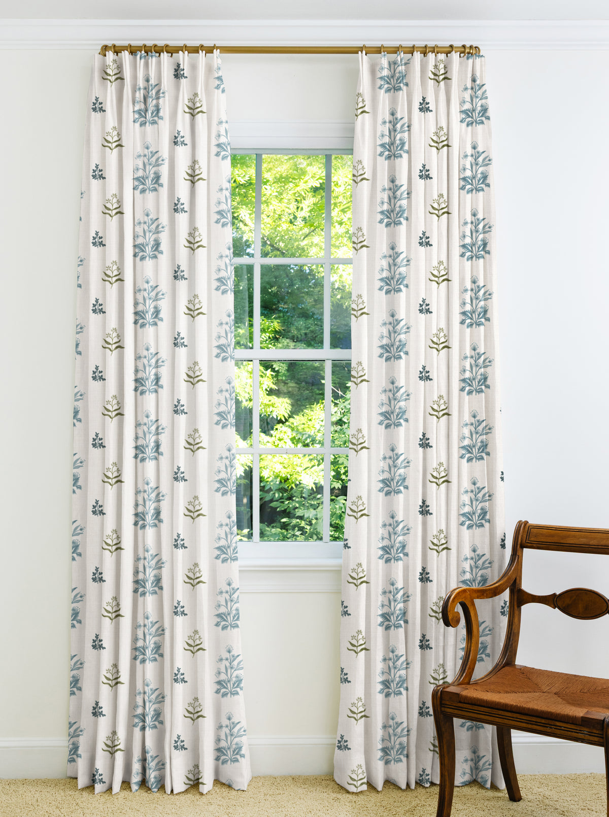 Perennial Drapery Panel - Sprout