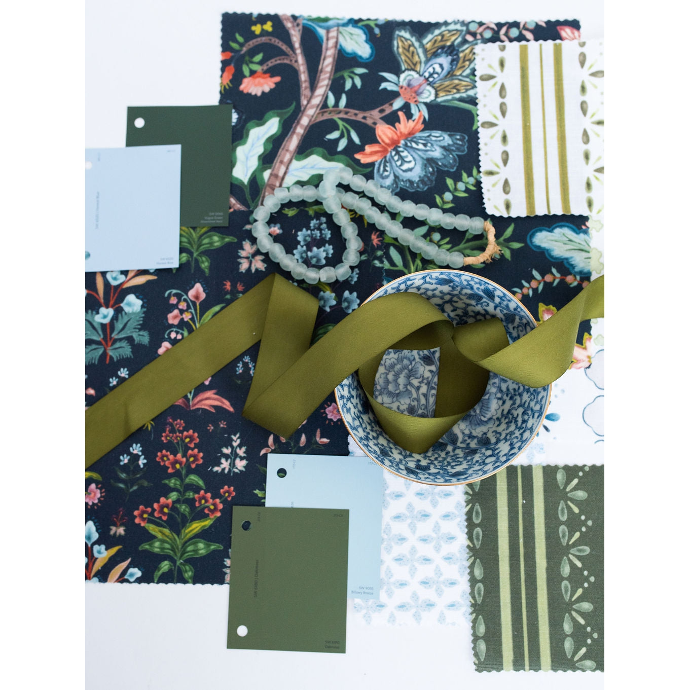 Posey Fabric - Pool