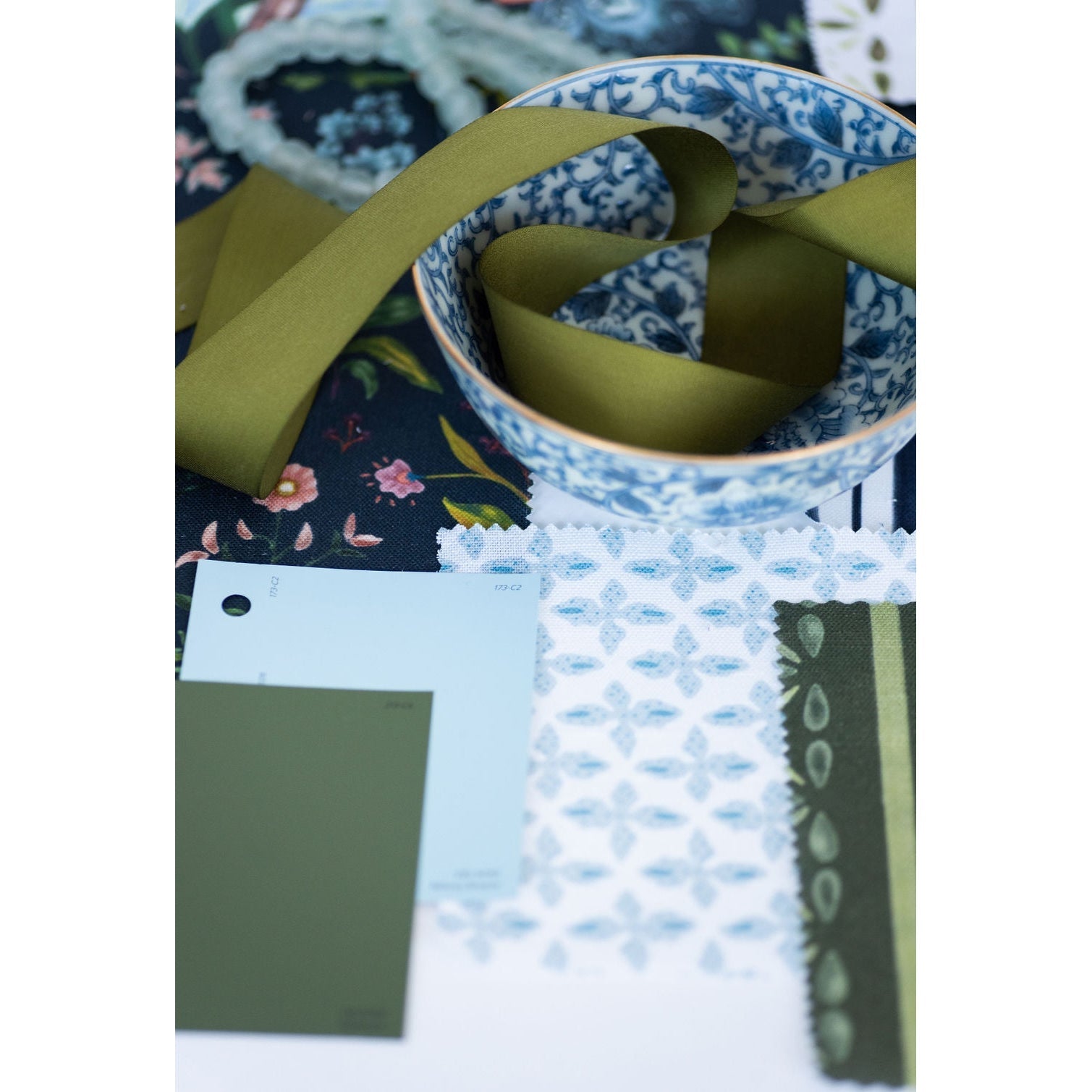 Posey Fabric - Pool