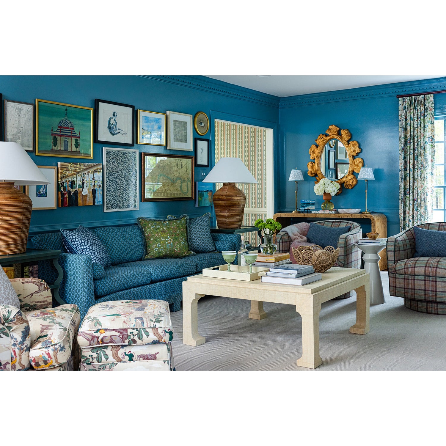 Posey Fabric - Moss