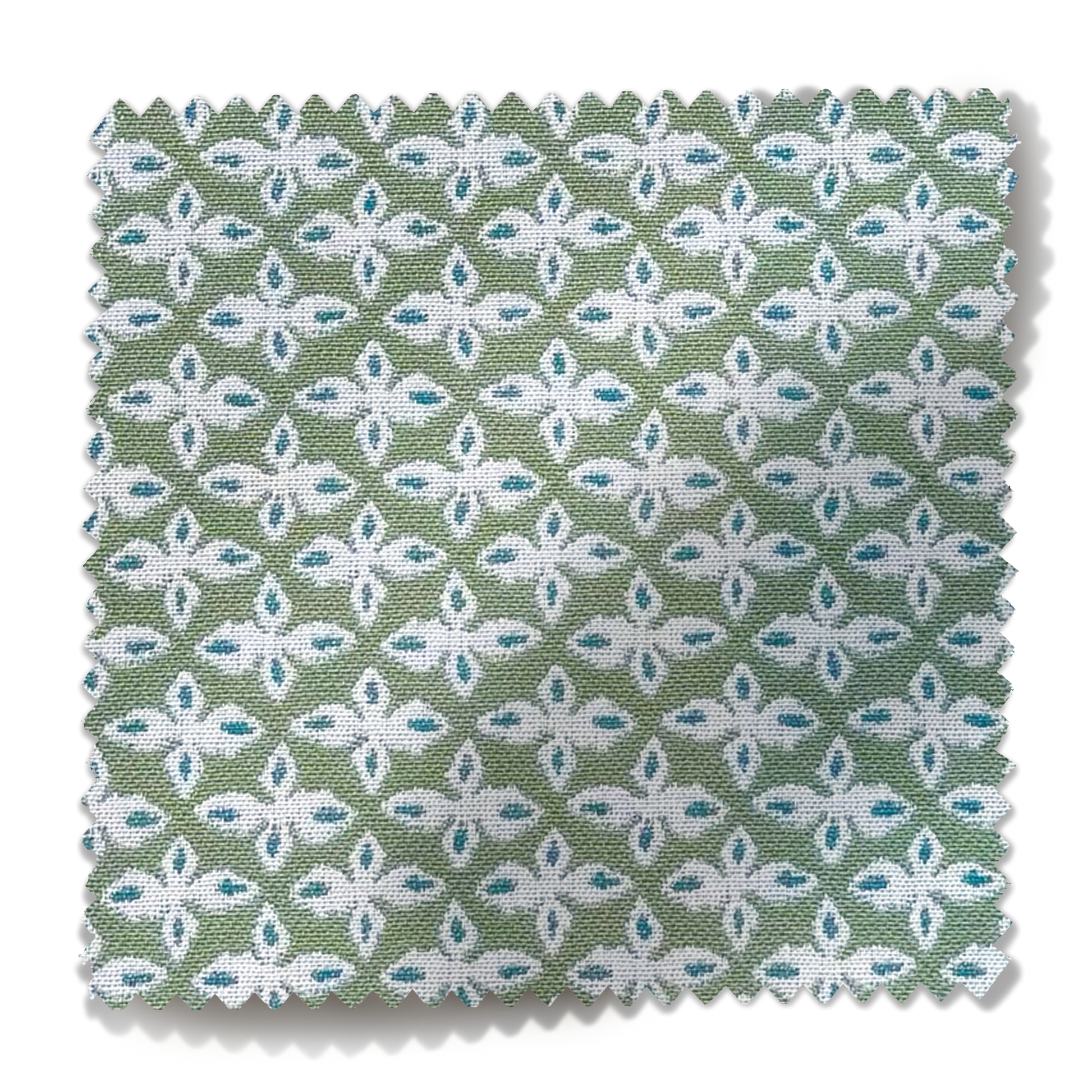 EH x Sunbrella Posey Fabric Sample - Fern