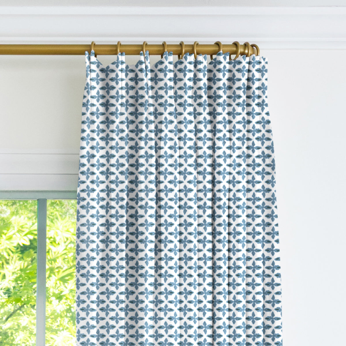 Posey Drapery Panel - Harbor