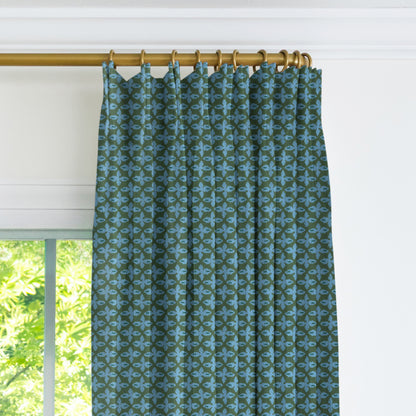 Posey Drapery Panel - Moss