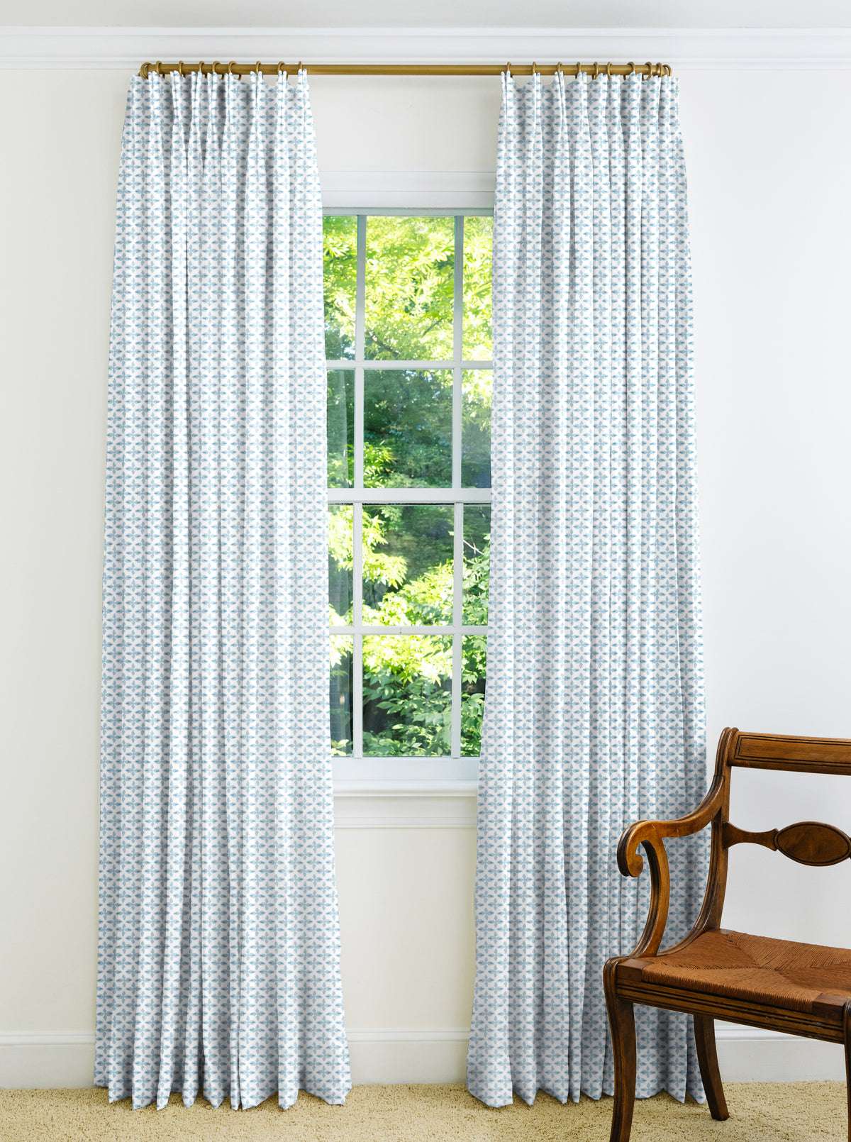 Posey Drapery Panel - Pool