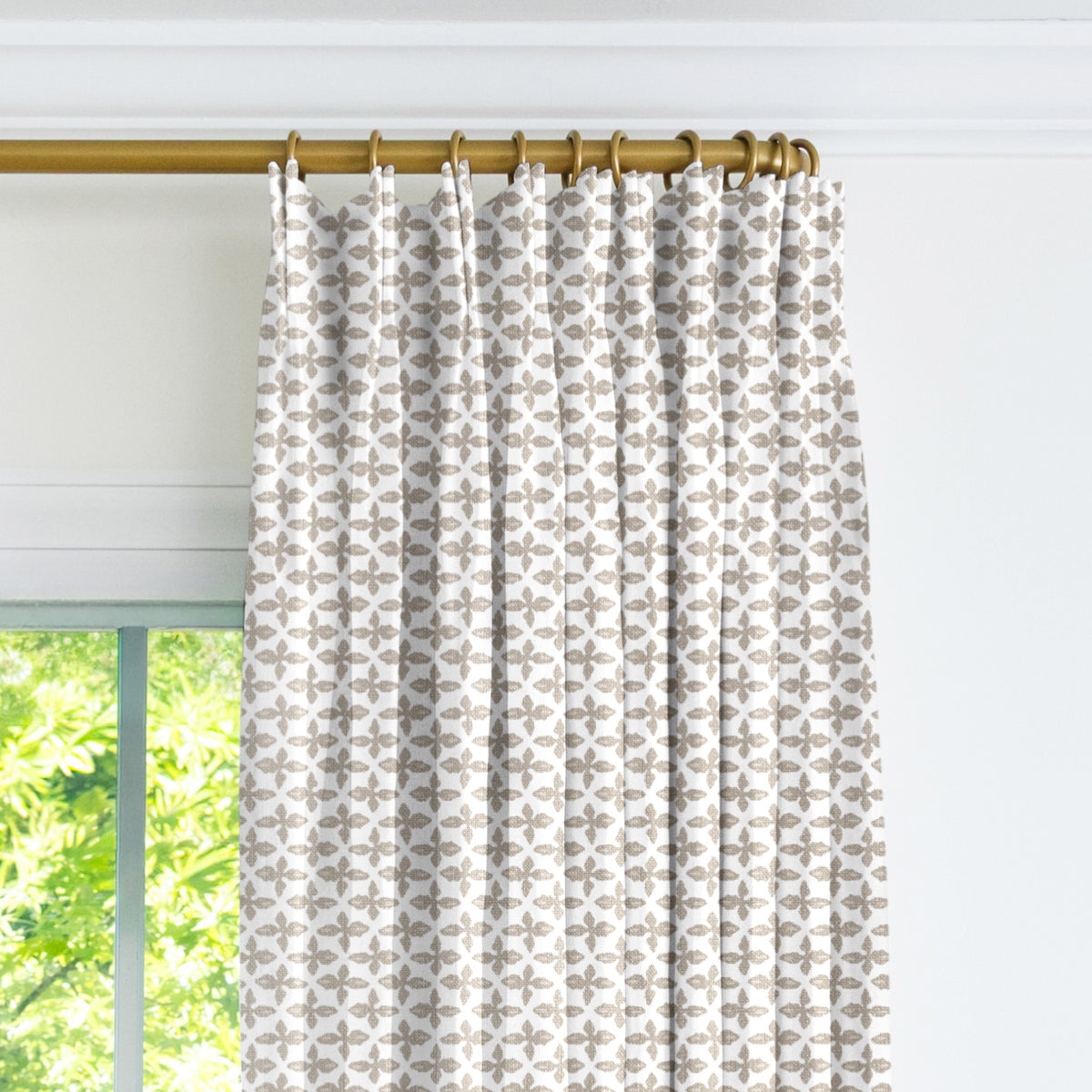 Posey Drapery Panel - Sand