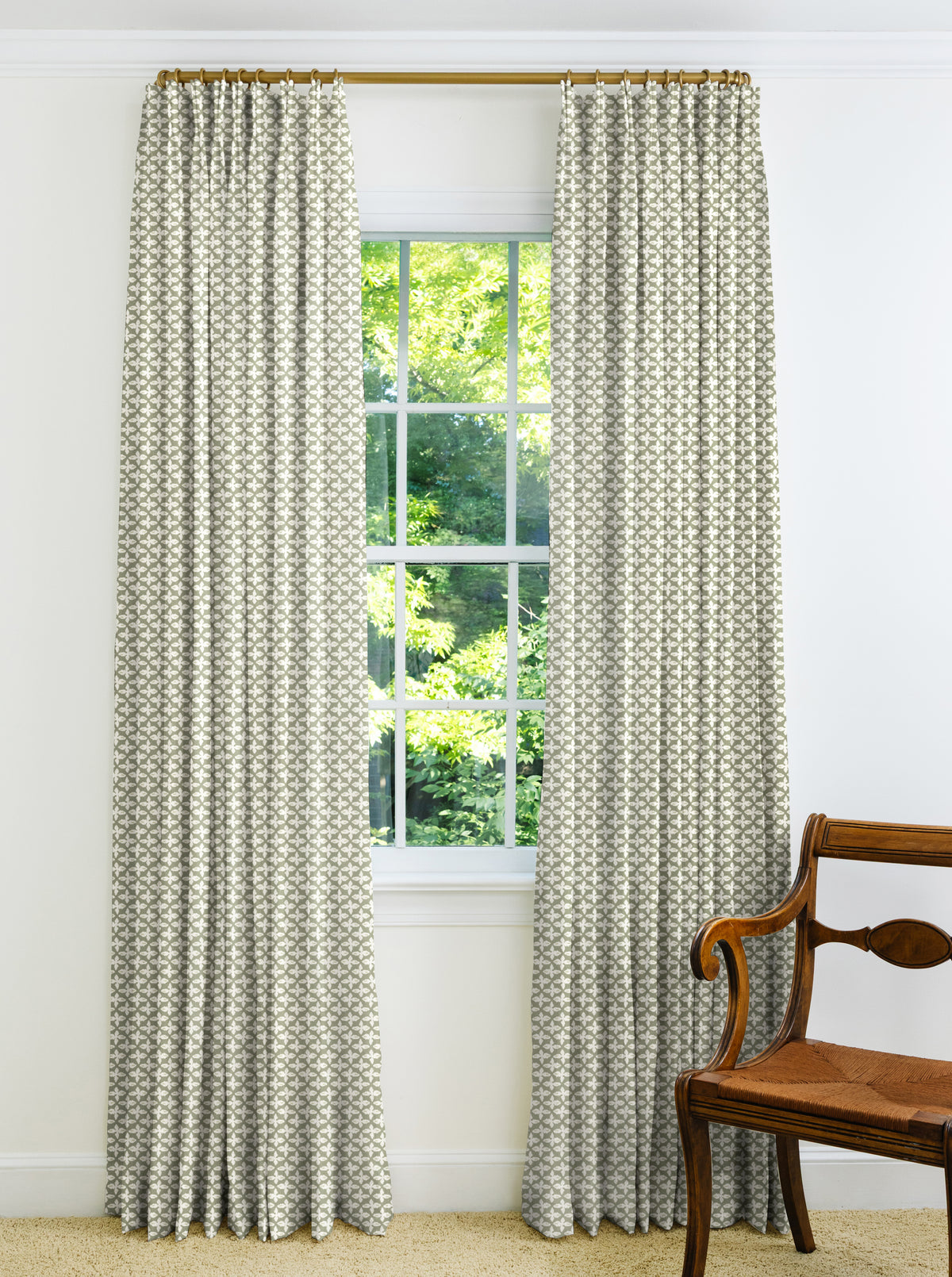 Posey Drapery Panel - Verbana