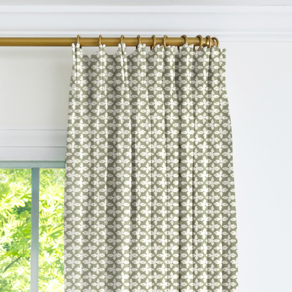 Posey Drapery Panel - Verbana