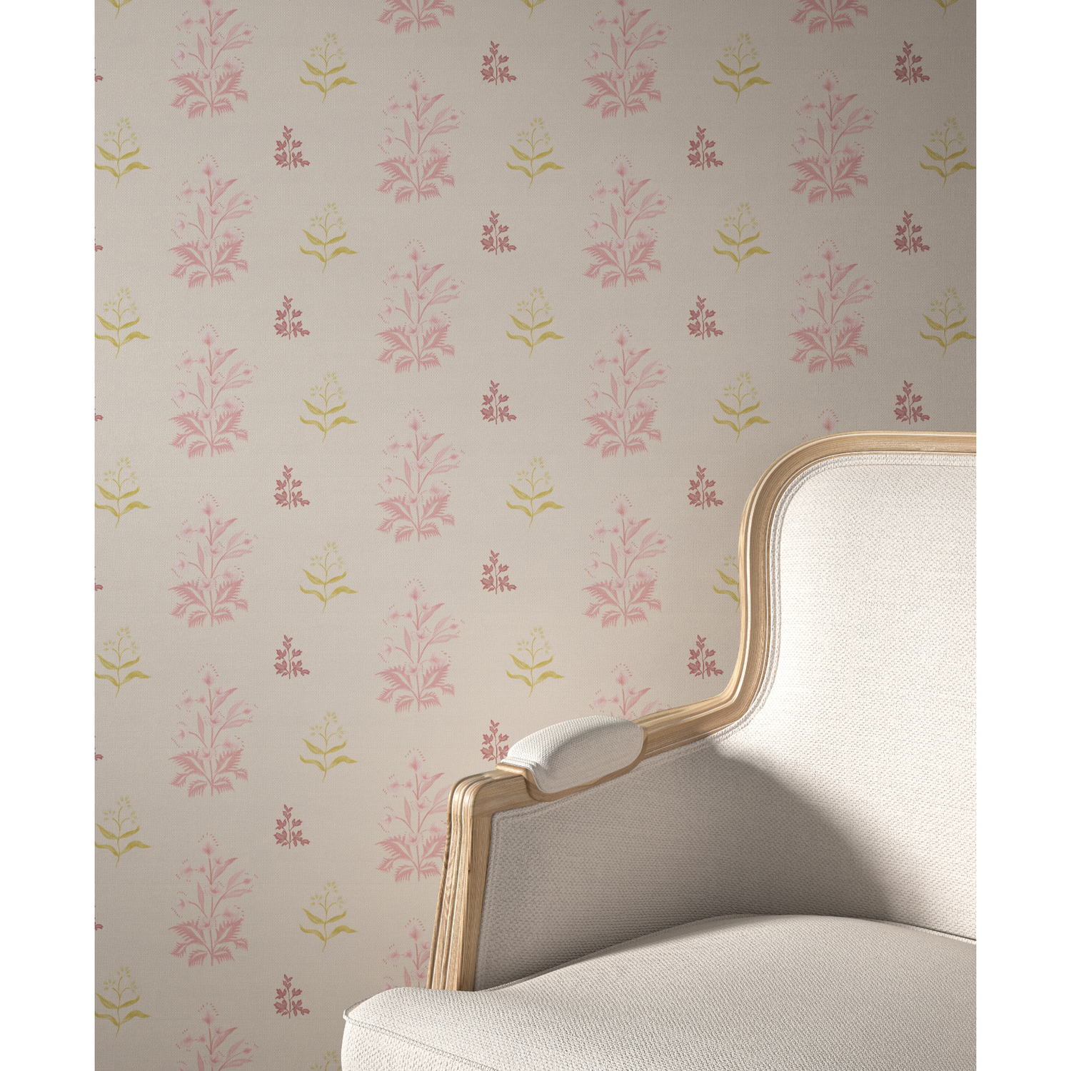 Perennial Grasscloth Sample - Punch