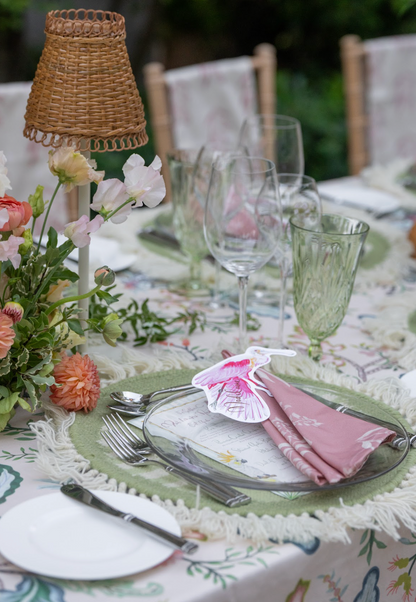 Marbella Pink RB x EH Cotton Napkins - Set of 4