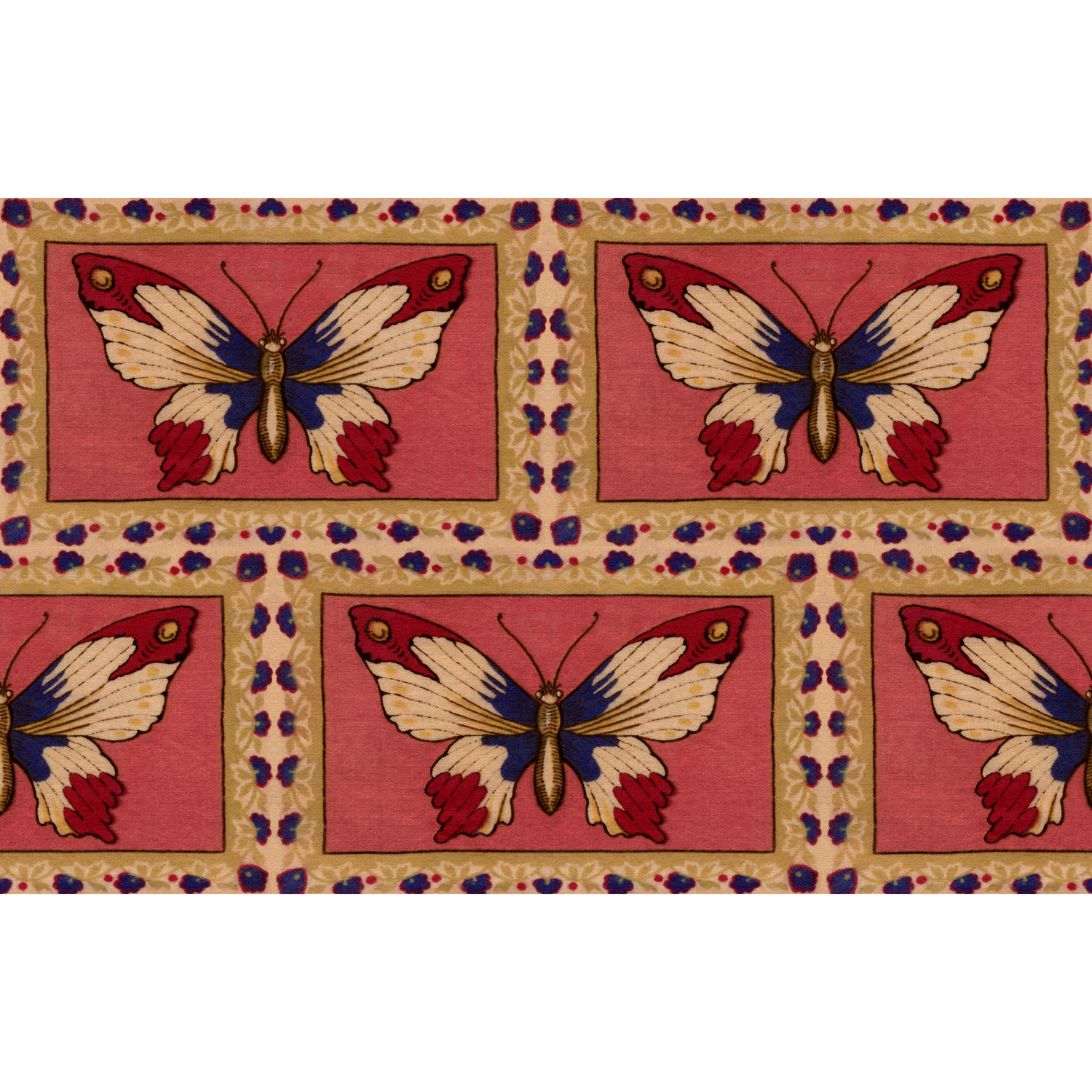Monarch Fabric Sample - Rouge