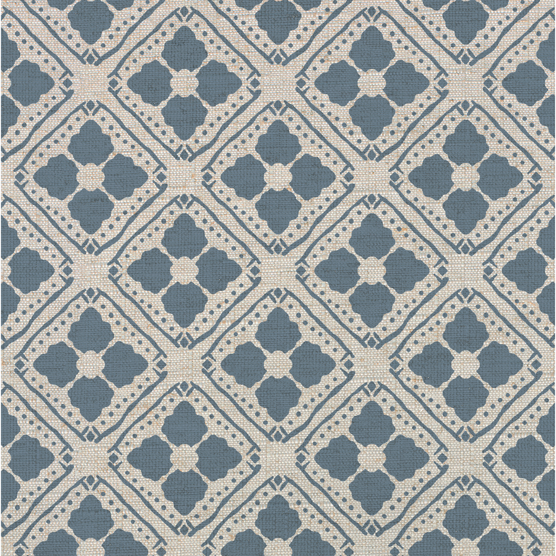 Echo Inverse Wallpaper Sample - French Blue