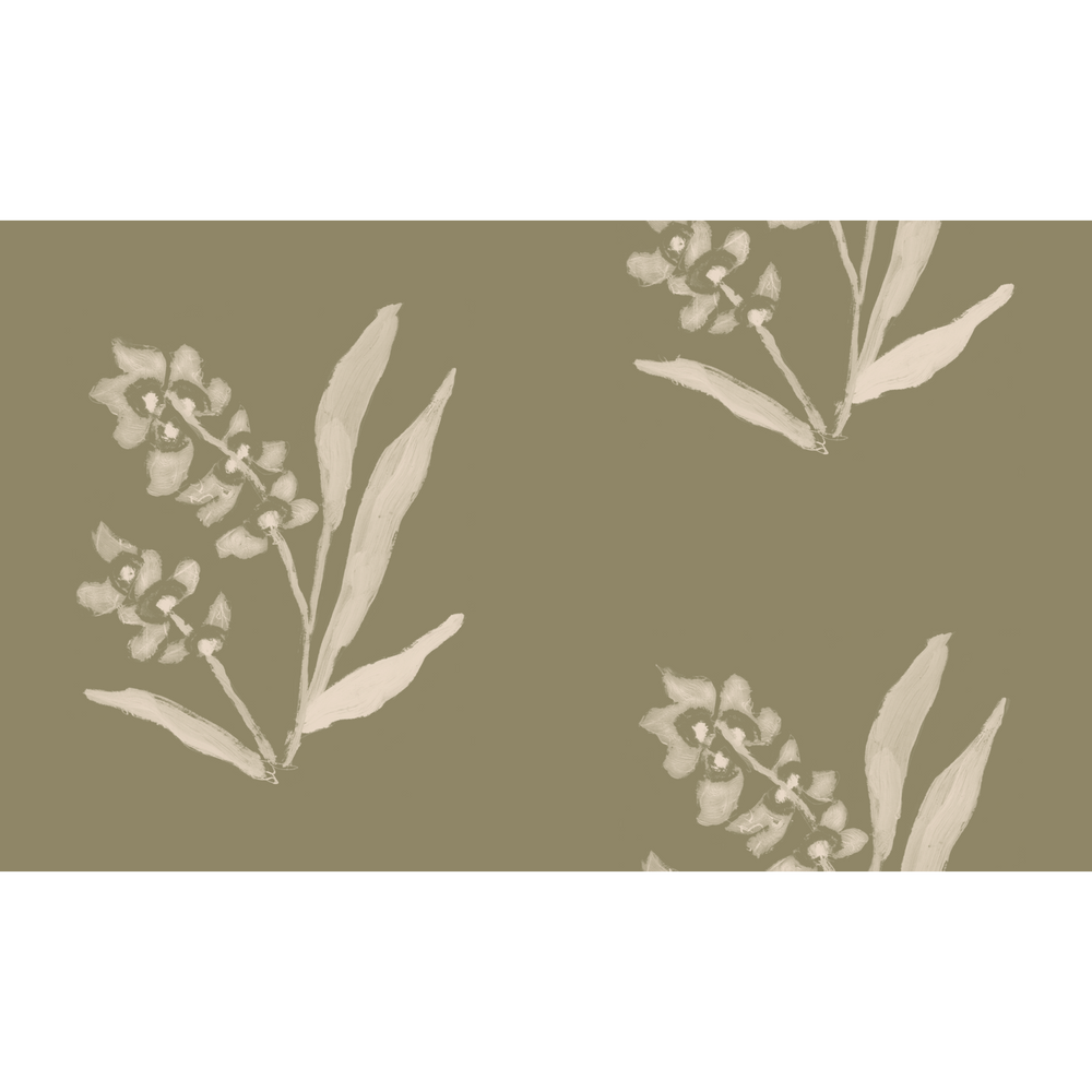 EH x Renee Bouchon Marbella Wallpaper Yardage - English Ivy