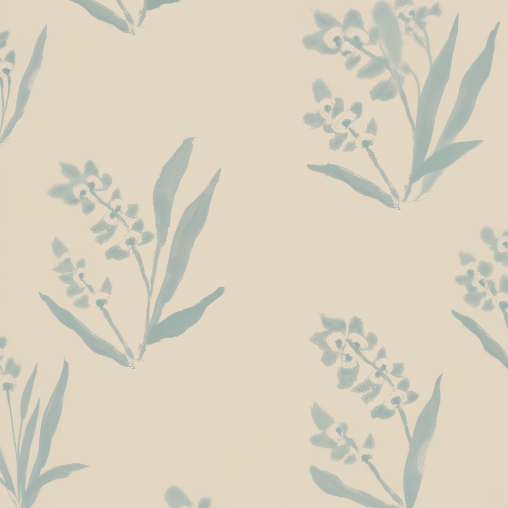 EH x Renee Bouchon Marbella Wallpaper Yardage - Sea