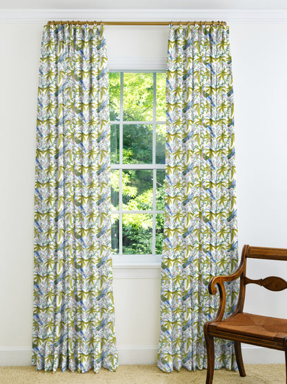 Sparrow Drapery Panel - Citrus