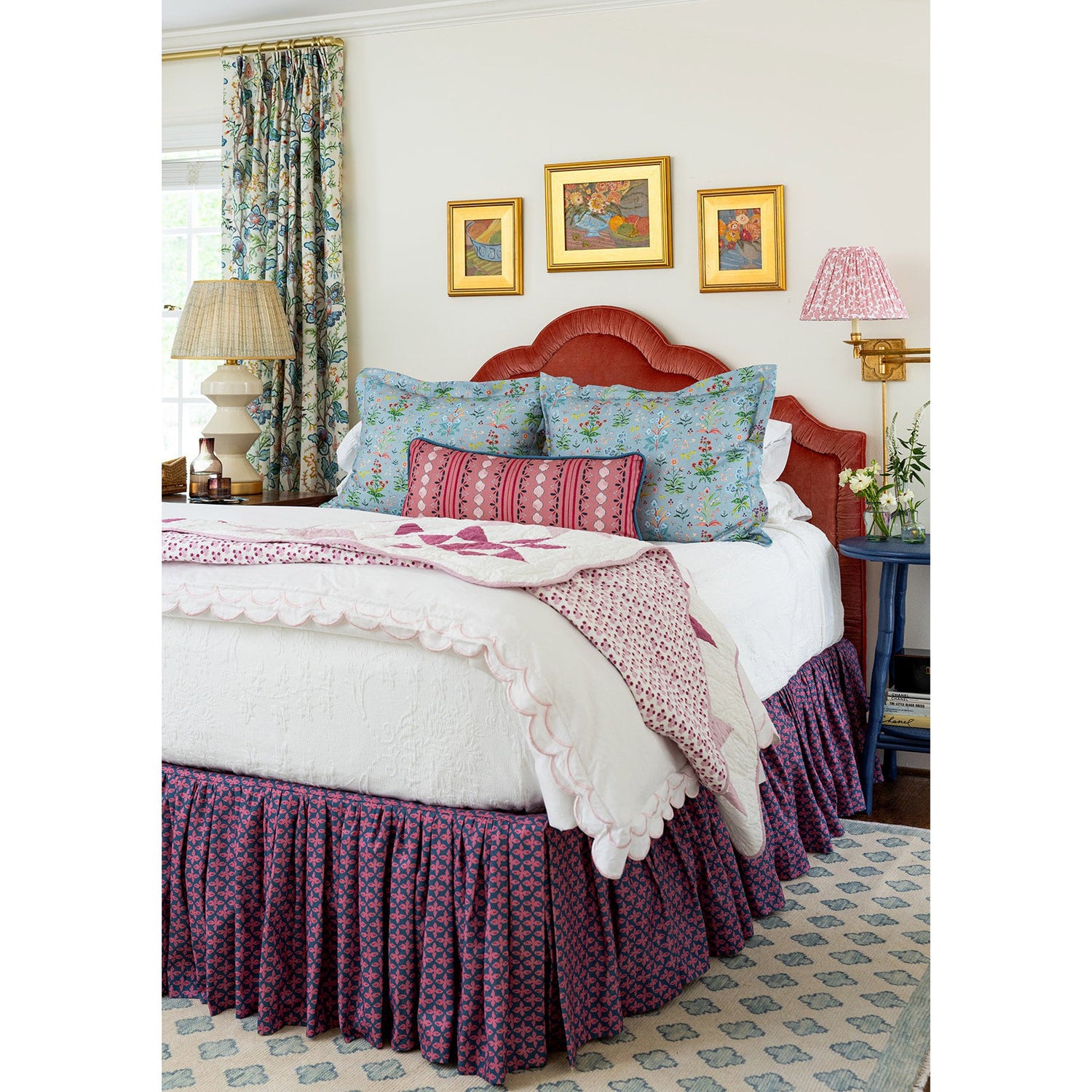 Meadow Multi Fabric - House Blue