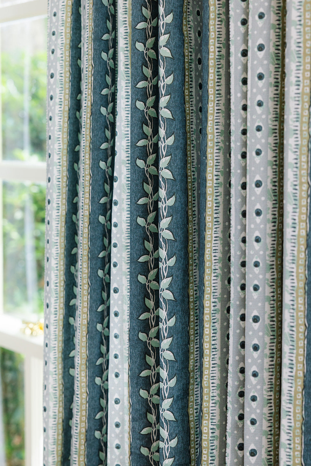 Trellis Drapery - Marine (GROUP C)