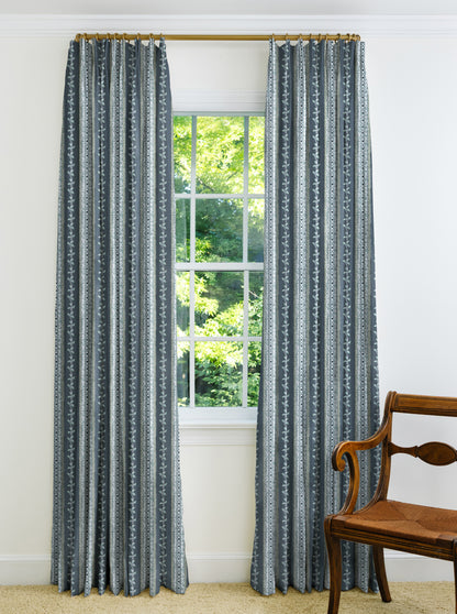 Trellis Drapery - Marine (GROUP C)