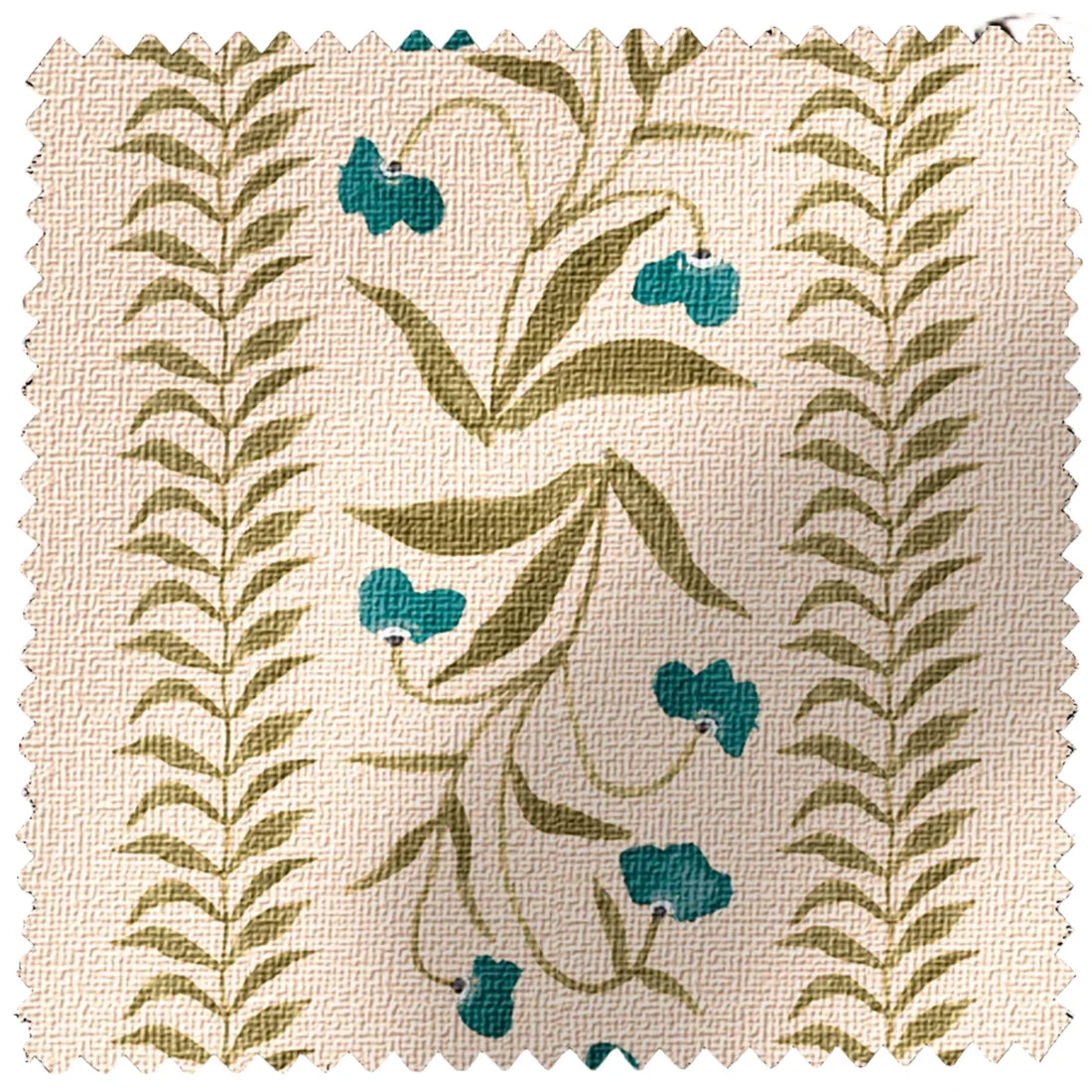 EH x Renee Bouchon Tula Drapery Panel - Lapis